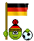 04 Flaggenkunterbunt 005 Smiley – Fussball